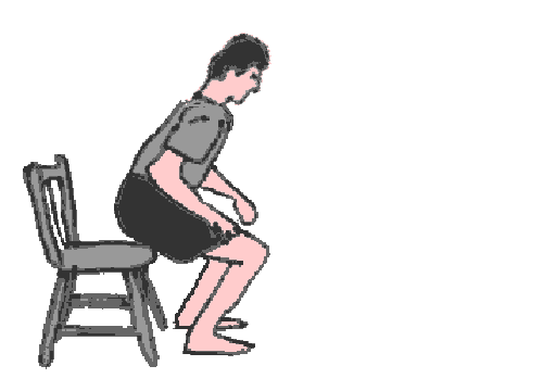 chiropractor in southampton shows you how to get up from a chair properly